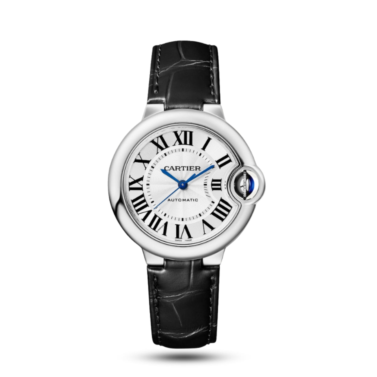 Elegant Cartier Ballon Bleu Automatic Stainless Steel Men's Luxury Dress Watch
