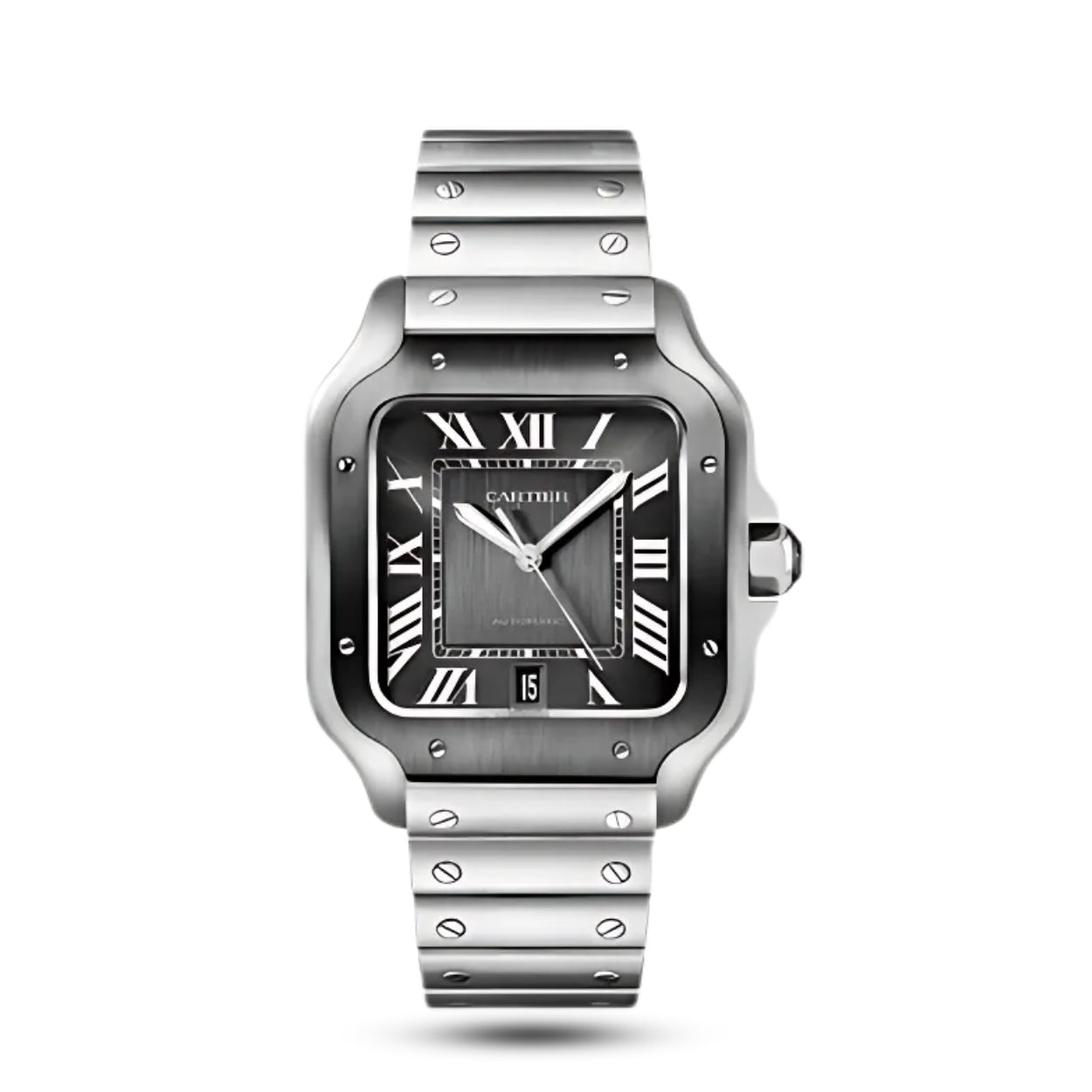 Cartier Santos WSSA0037 Men's Automatic Steel Watch Classic Design