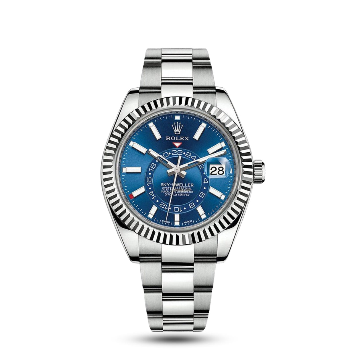 Sky Dweller F326934 Luxury Men's Automatic Stainless Steel Sport Watch