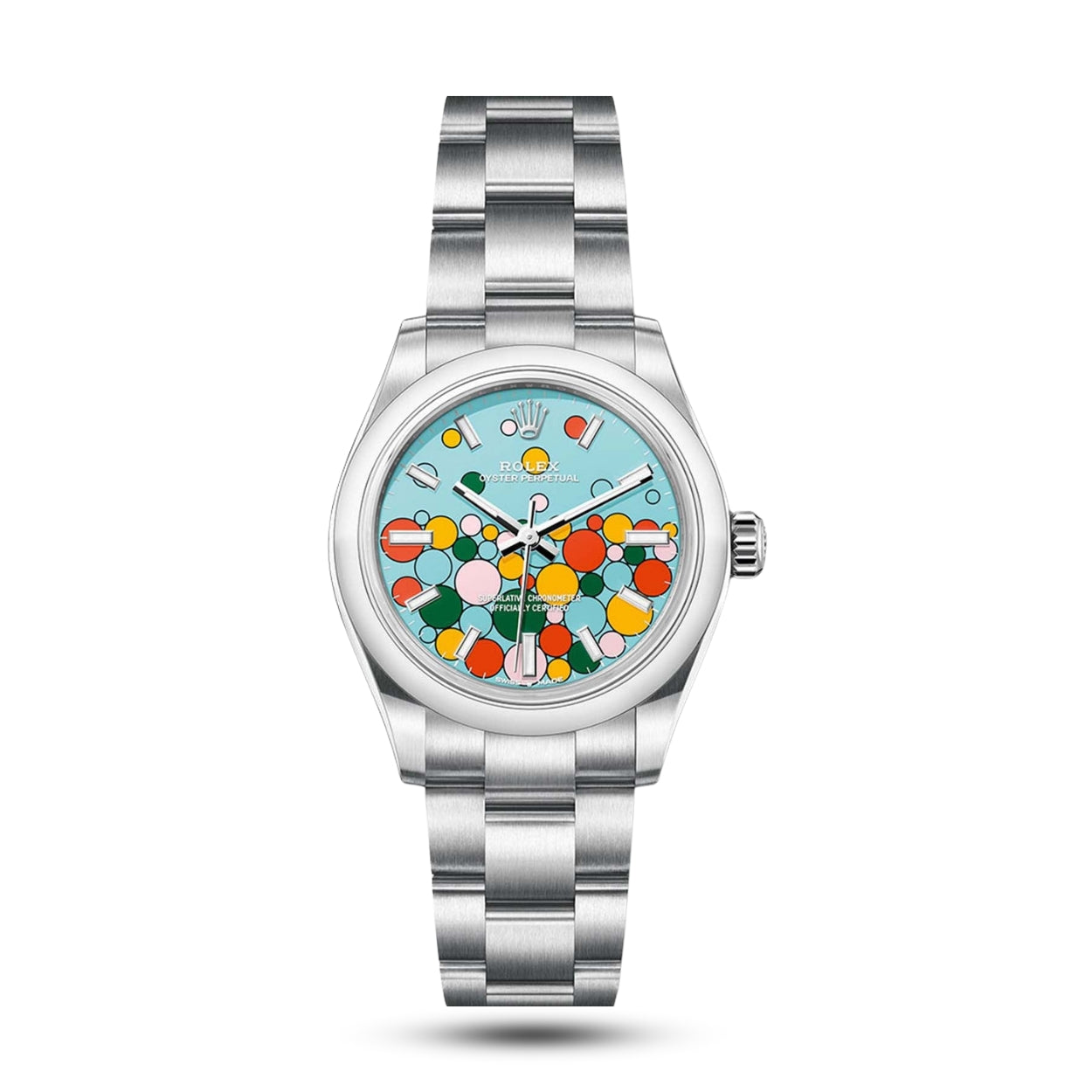 Iconic Rolex Datejust 41mm Tiffany Blue Celebration Dial Smooth Bezel Timepiece