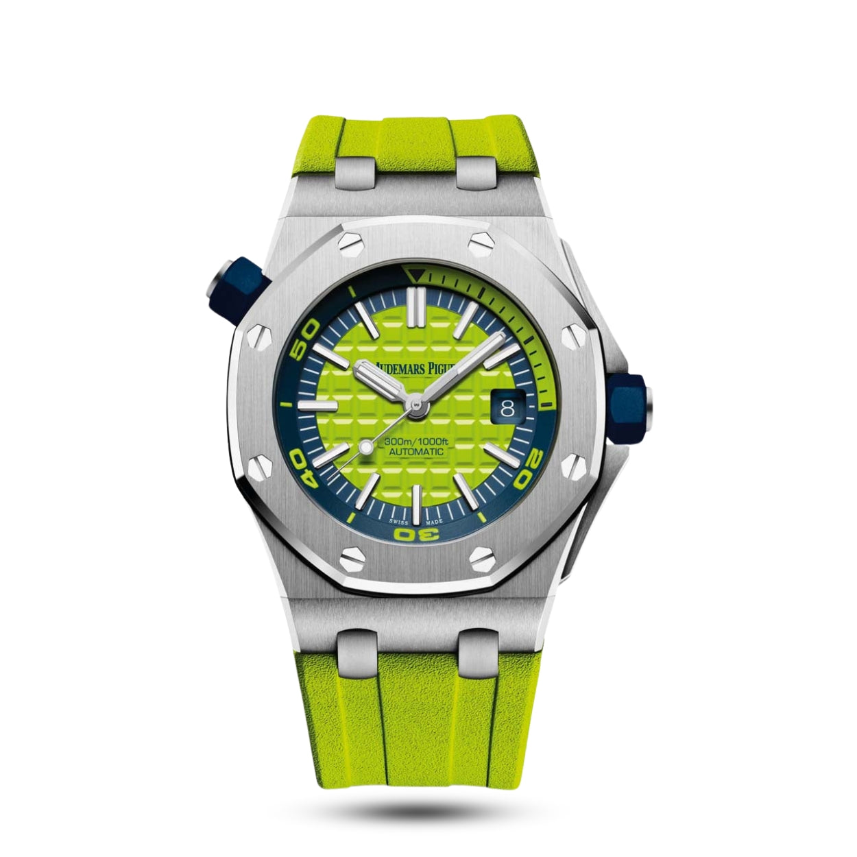 Audemars Piguet Royal Oak Offshore 44mm Green Diver Automatic Watch