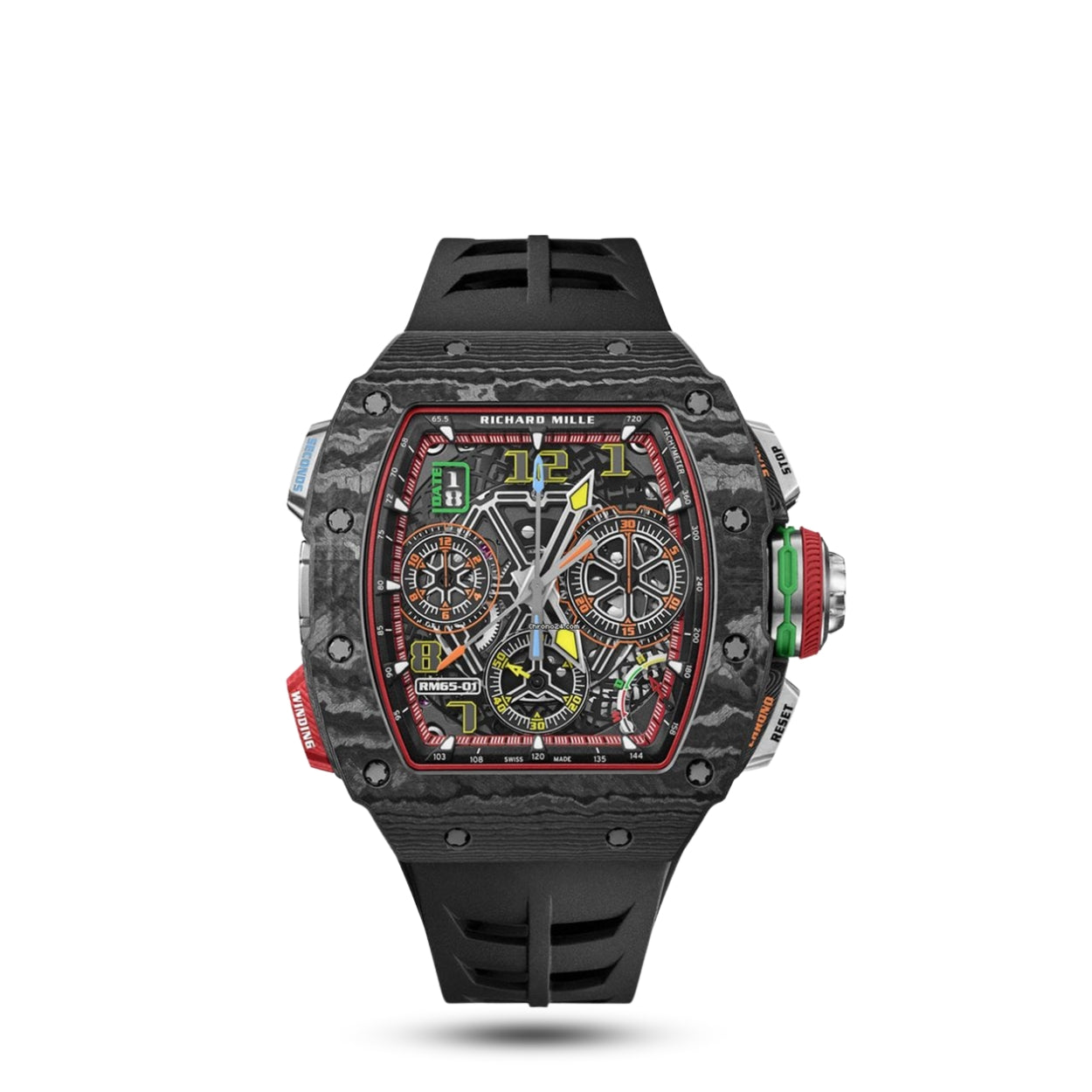 Richard Mille RM65-01 Automatic Flyback Chronograph Luxury Sport Watch