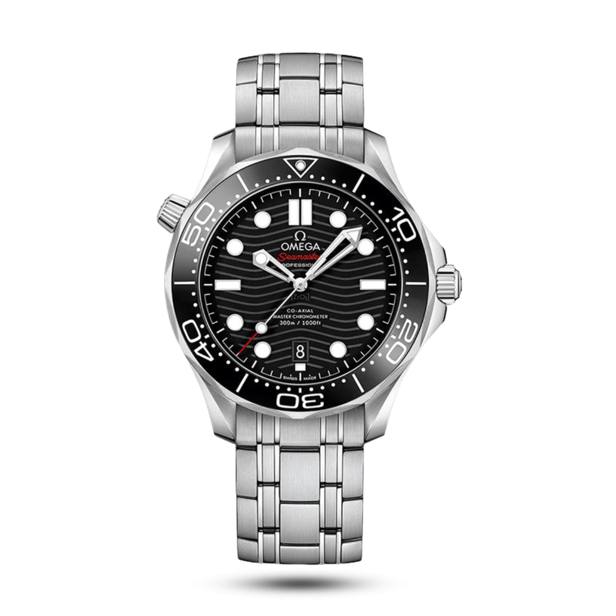 Omega Seamaster Diver 300M Black Dial Automatic Luxury Men's Watch