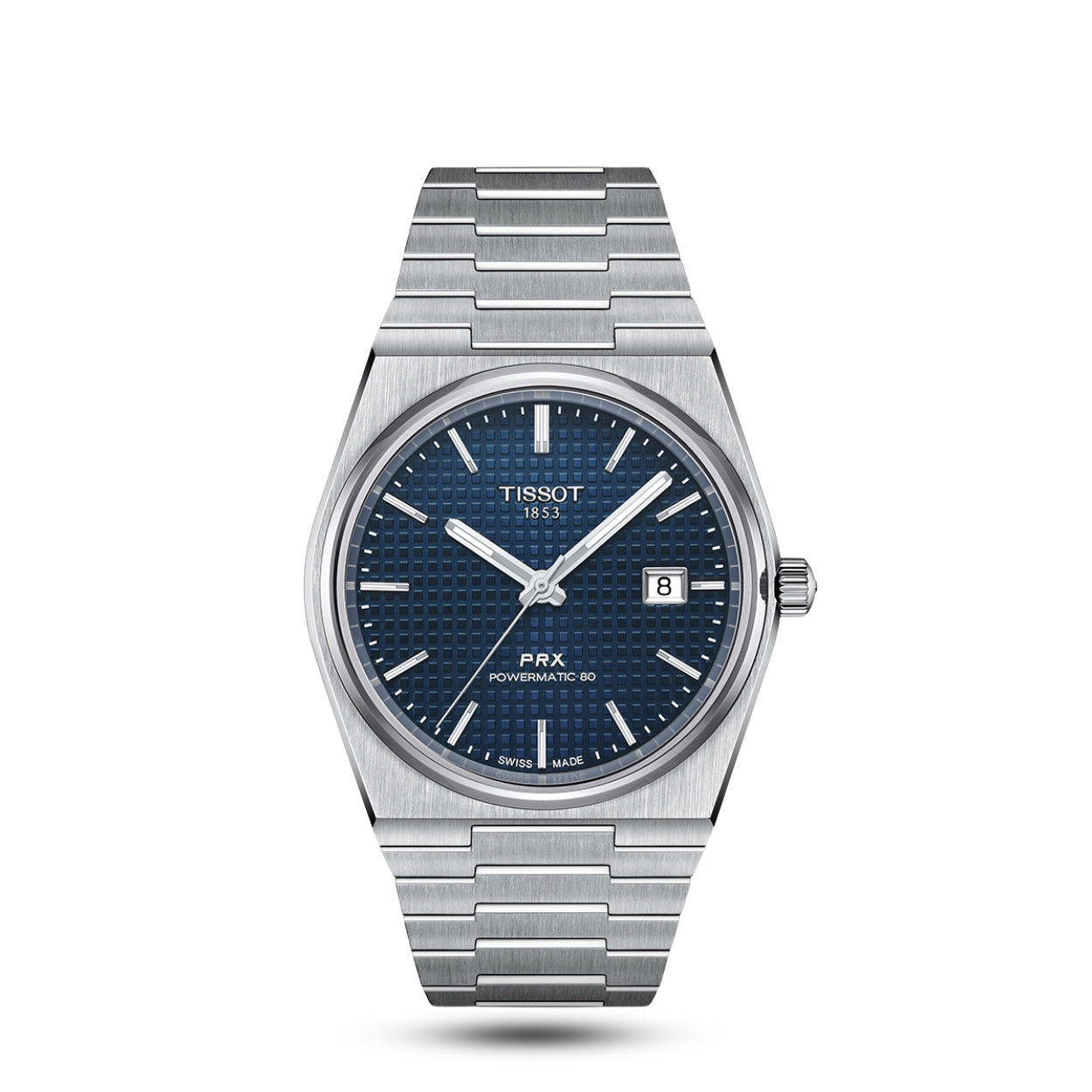 Tissot PRX Powermatic 80 Blue Dial Stainless Steel Automatic Men's Watch