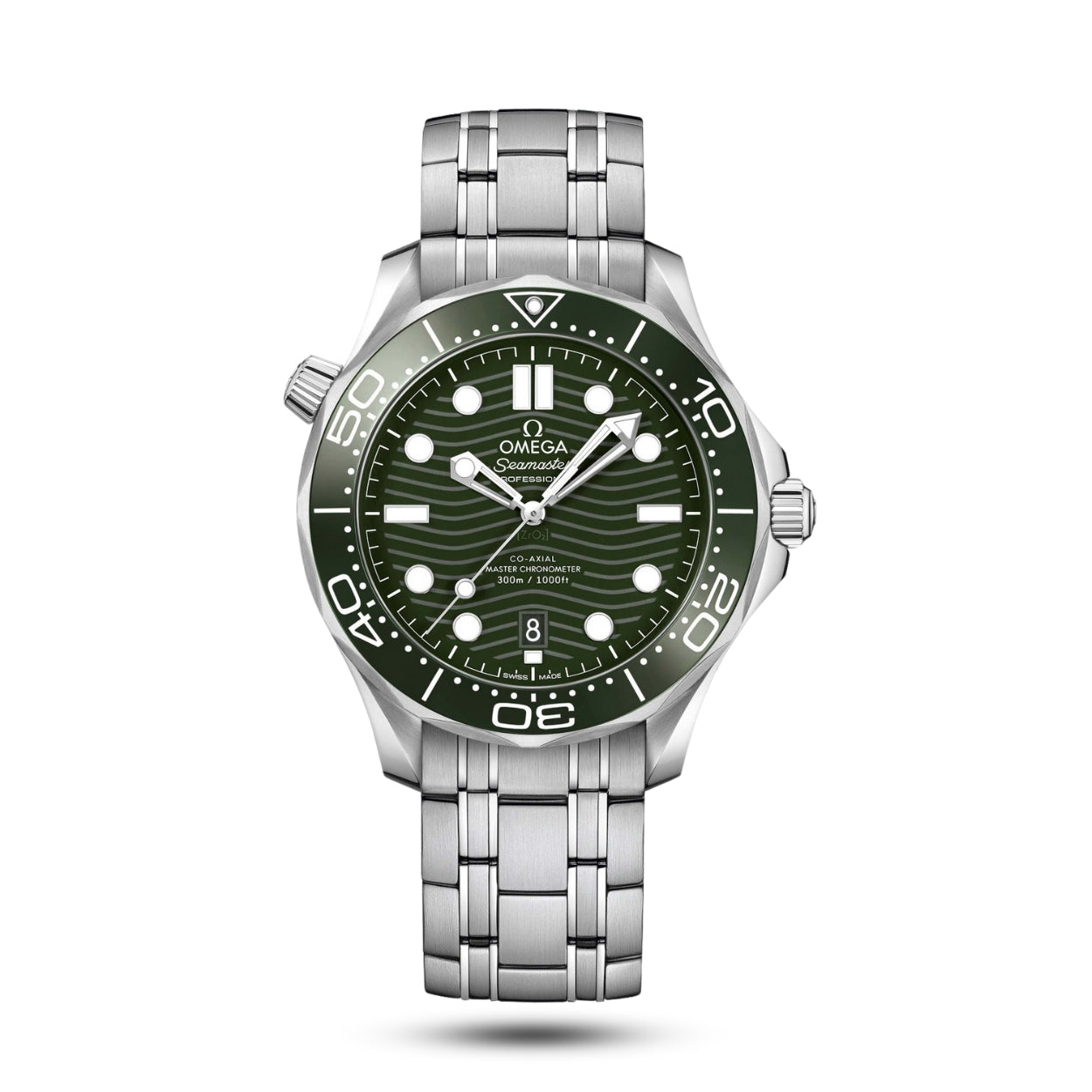 Ultimate Omega Seamaster Diver Automatic Luxury Watch Stainless Steel Water Resistant