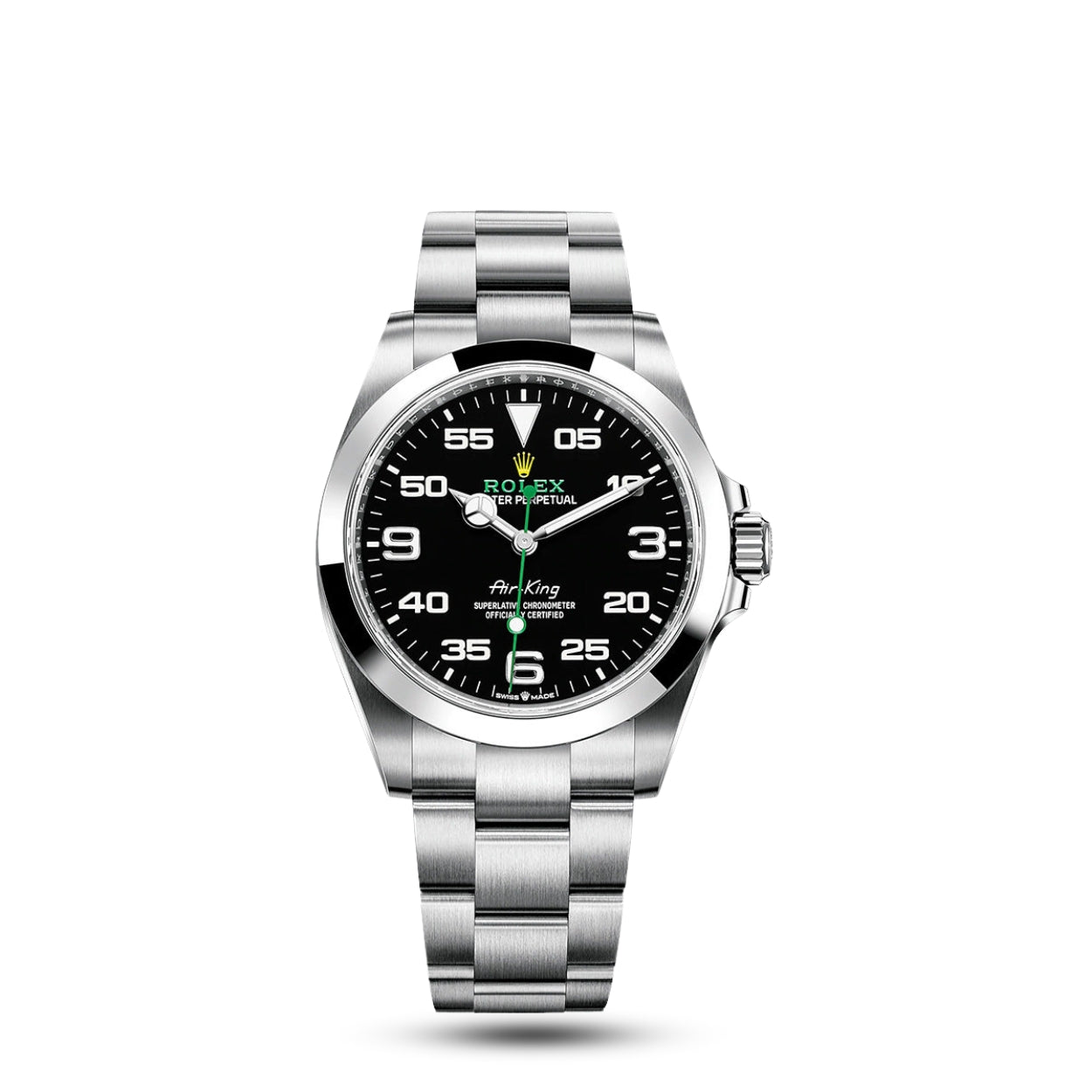 Rolex Air-King Precision Automatic Stainless Steel Men's Luxury Watch