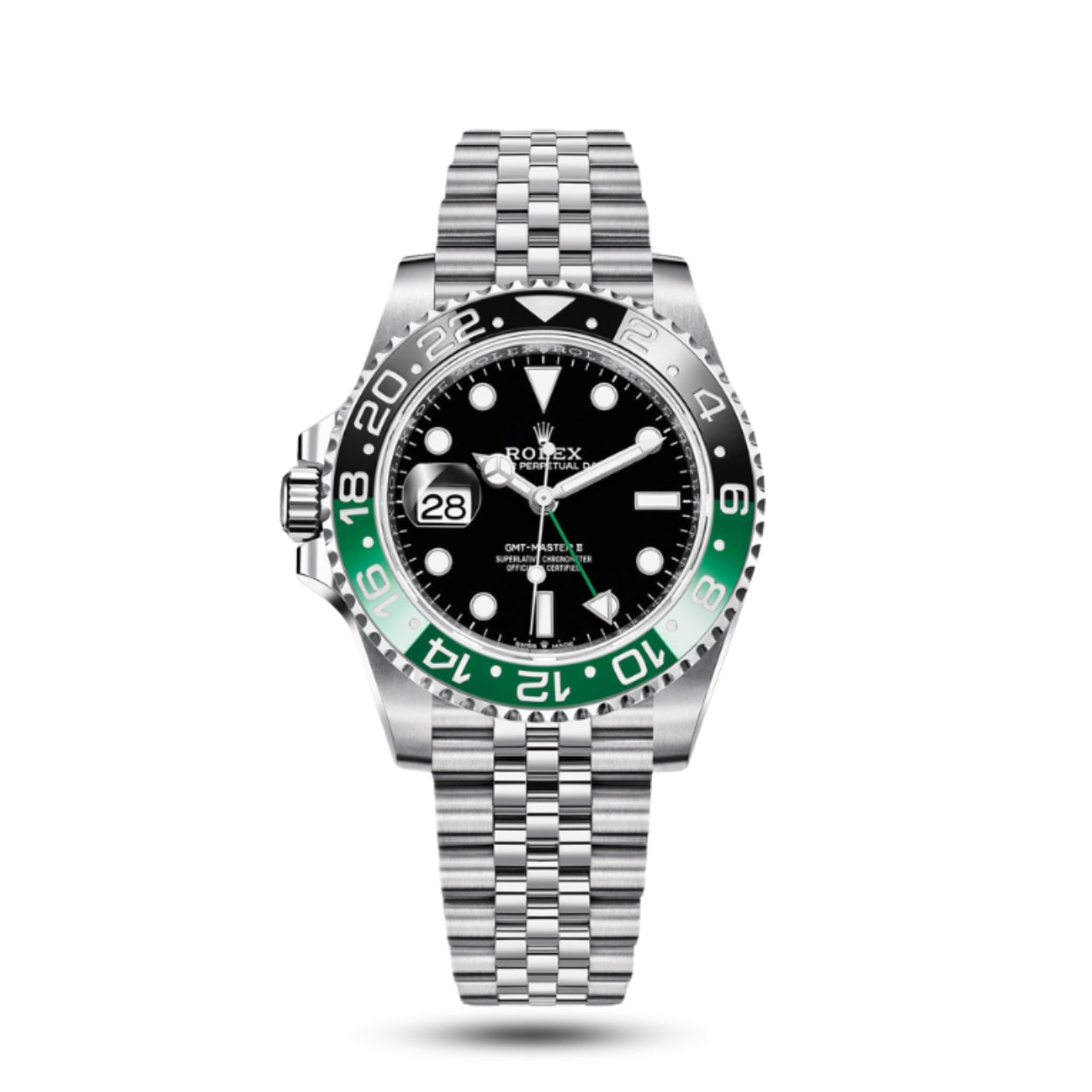 Rolex GMT-Master II Sprite Jubilee 40mm Steel Automatic Watch