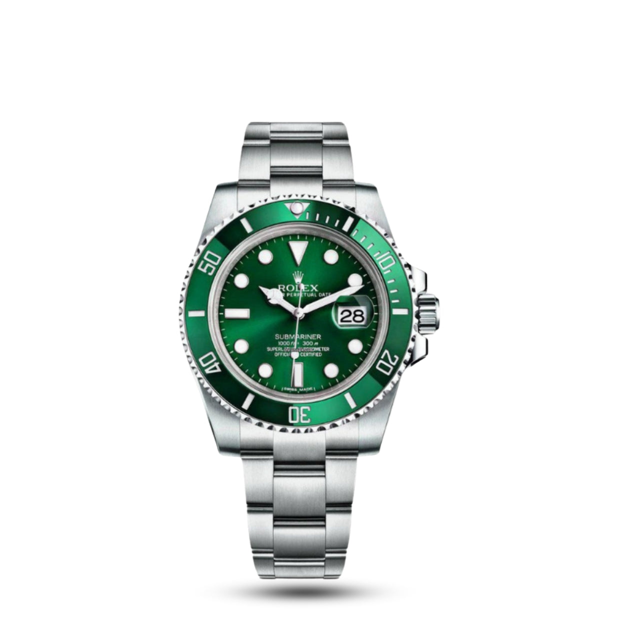 Luxury Green Dial Submariner 'Hulk' Automatic Men's Watch 116610LV Homage