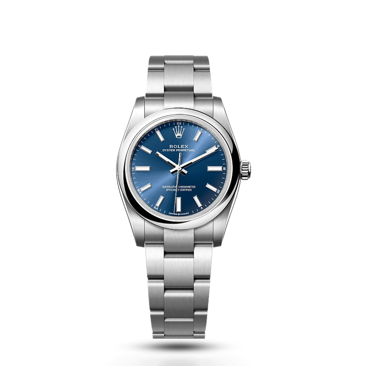 Elegant Rolex Oyster Perpetual Women's Watch - Classic Stainless Steel Automatic Timepiece