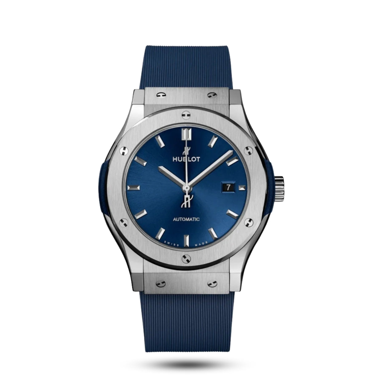Hublot Classic Fusion Titanium Blue 42mm Men's Luxury Automatic Watch