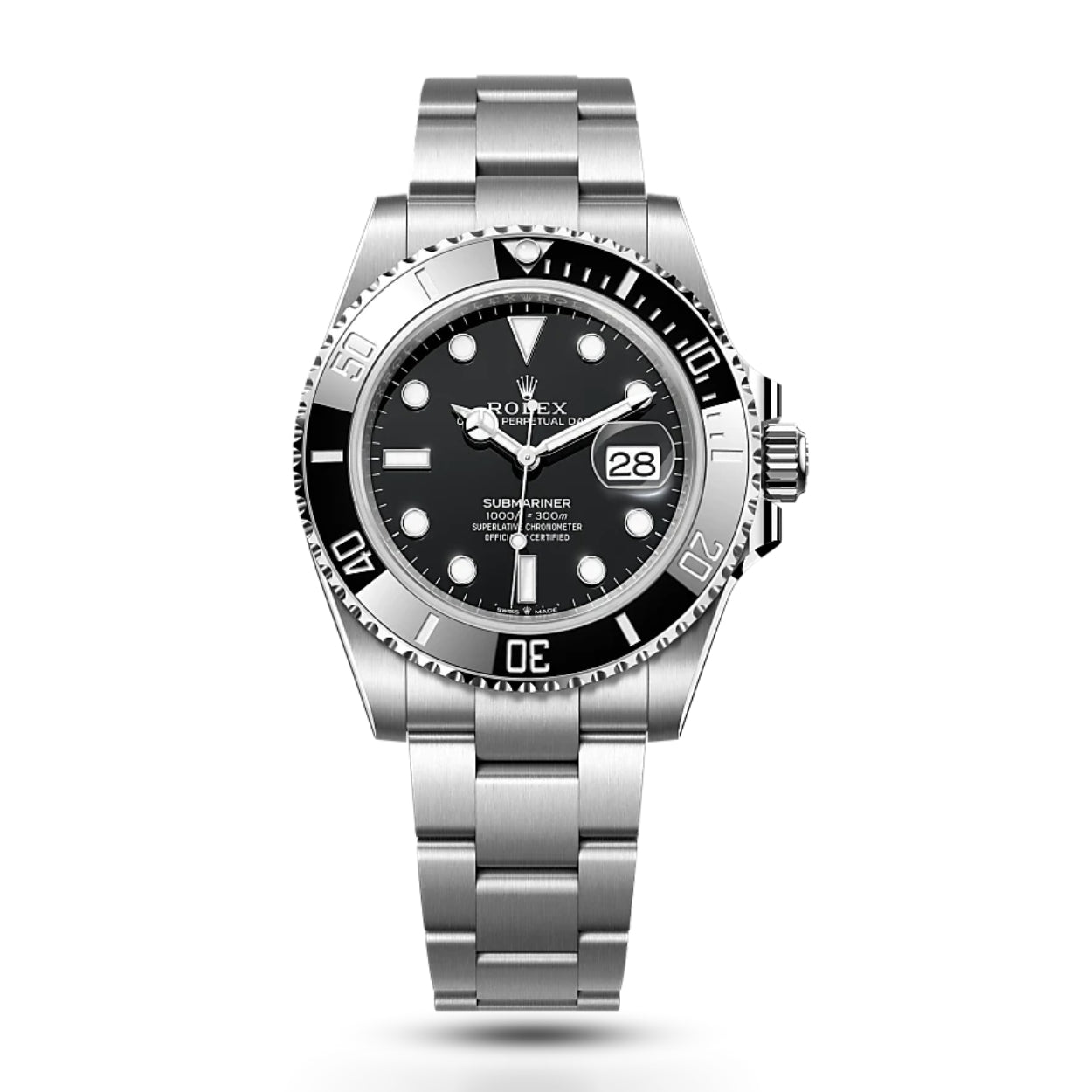 Luxury Black Rolex Submariner Automatic Diving Watch Stainless Steel